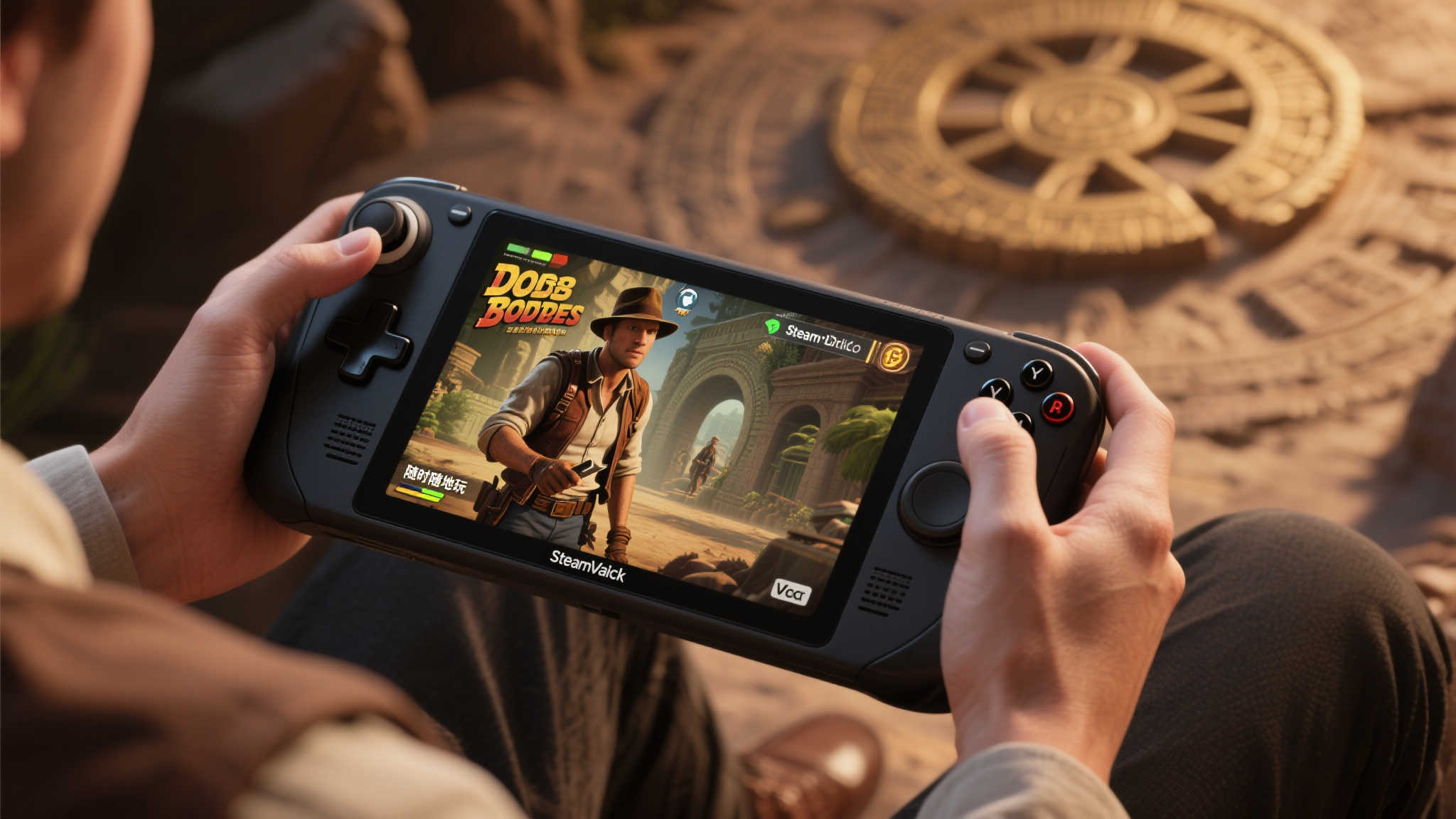 《夺宝奇兵：古老之圈》正式适配Steam Deck，畅玩无界限！