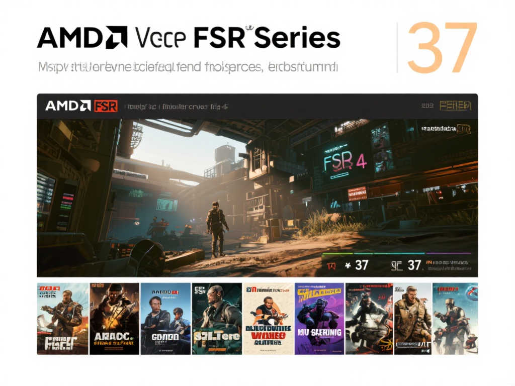 AMD FSR4支持游戏增至37款,逆袭DLSS4的号角已吹响! AMD FSR4支持游戏增至37款,逆袭DLSS4的号角已吹响!